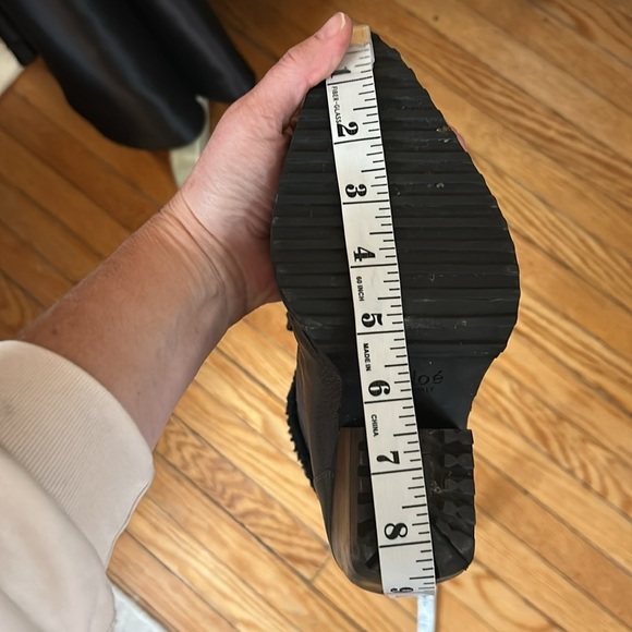 Chloe Rylee shearling Ankle boots, size  36 - Picture 8 of 8